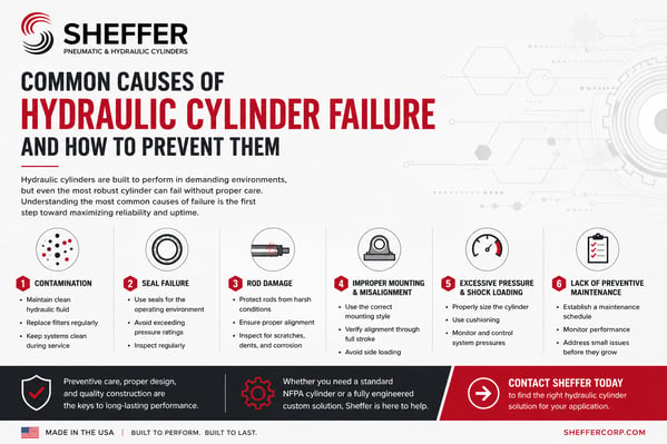 Hyd Cyl Failure graphic